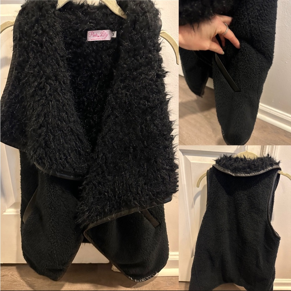 Black vest Sheepless In Seattle Vest Black